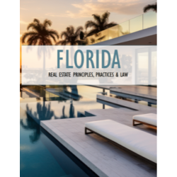 Textbook for Sales Associate Pre-License Course- Florida Principles, Practices & Law. NEW 48thEdition Updated for 2025